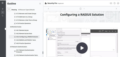 TestOut Security Pro for Security+ (SY0-701) -  Individual License : 12 Month Access