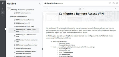 TestOut Security Pro for Security+ (SY0-701) -  Individual License : 12 Month Access